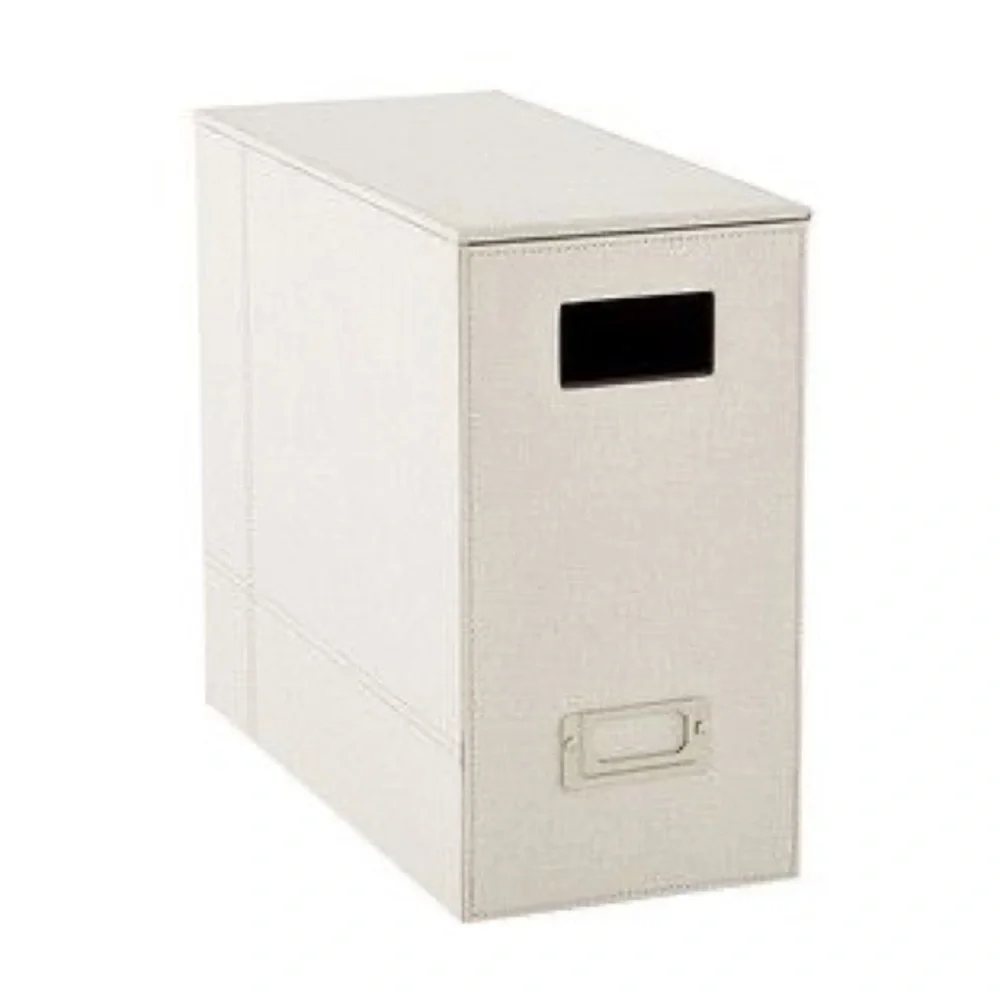 The Container Store Tan Fabric Storage Bin